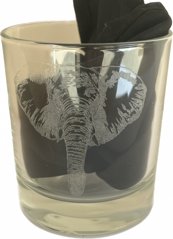 elephant engraved